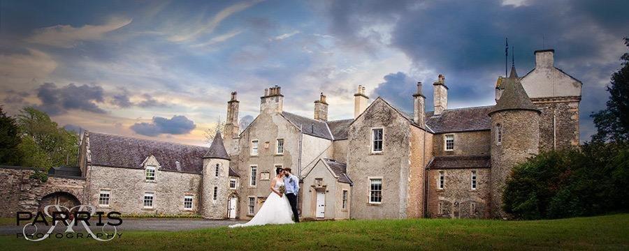 Branxholme Castle Bed & Breakfast Hawick Exterior foto