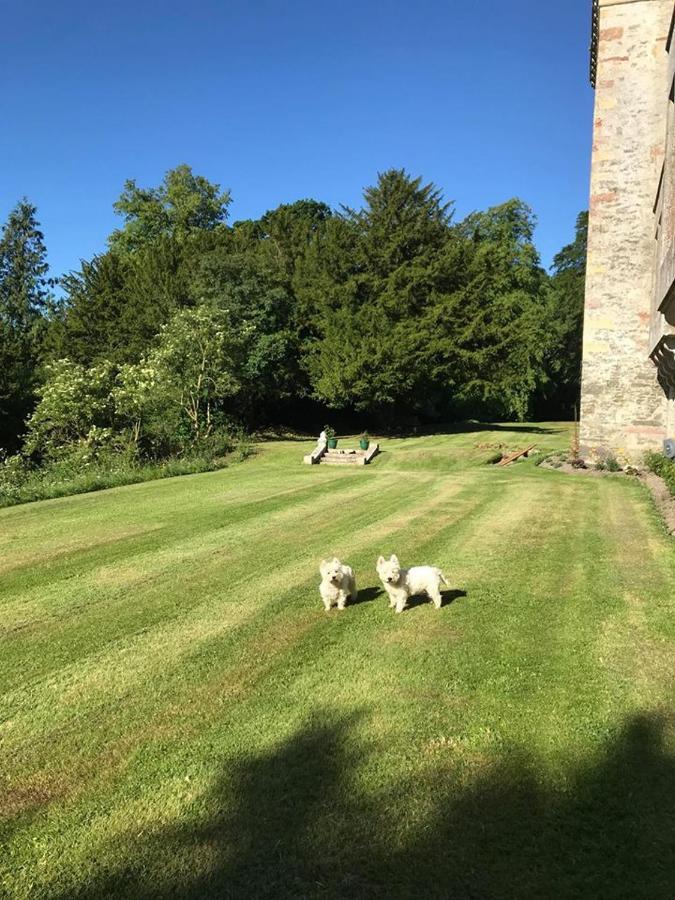 Branxholme Castle Bed & Breakfast Hawick Exterior foto